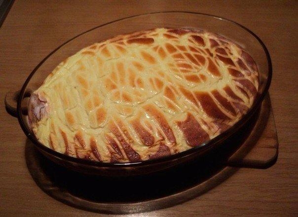 Рецепт: Творожная запеканка без муки. Даже лучше мороженого!
