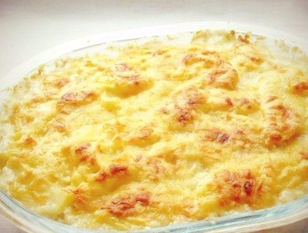 Рецепт: Курица под шубой в духовке