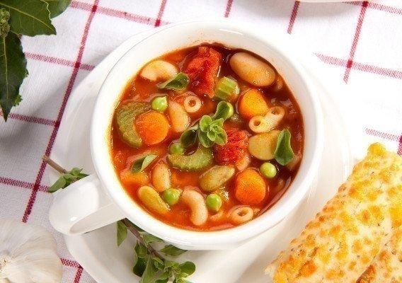 Рецепт: Суп Минестроне или обед со вкусом Италии: 3 рецепта