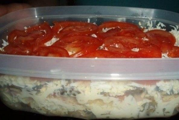Рецепт: Салат Чикаго. Рецепт: Салат Чикаго.