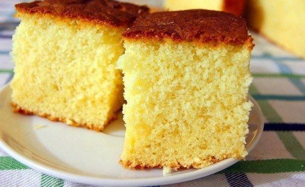 Рецепт: Кекс на сливках