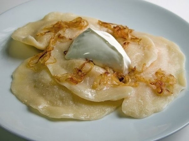 Рецепт: Вареники с картофелем и сыром