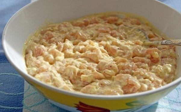 Рецепт: Куриные "растрепки"