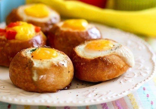 Рецепт: Булочки на завтрак Рецепт: Булочки на завтрак