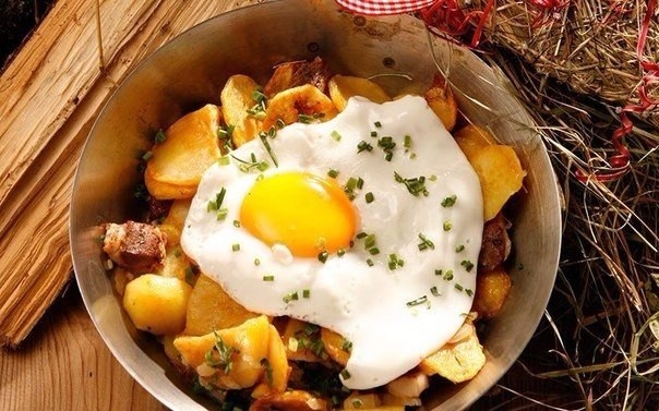Рецепт: Тирольское жаркое (Tiroler Gr&ouml;stl)