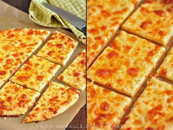 Сырно-чесночная пицца