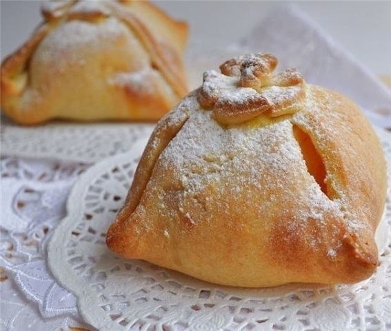 Рецепт: Яблоки в творожном тесте - сказочно вкусно! Рецепт: Яблоки в творожном тесте - сказочно вкусно!