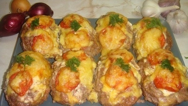 Рецепт: Мясные зразы по-французски Рецепт: Мясные зразы по-французски
