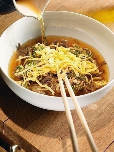 Рецепт: Корейский суп Кукси
