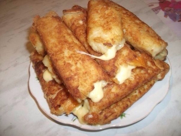 Рецепт: Картофельные палочки с сыром Рецепт: Картофельные палочки с сыром