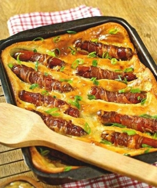 Рецепт: Запеканка из картофеля с сосисками