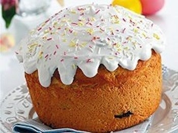 Рецепт: Пасхальный кулич с творогом и цукатами в мультиварке Рецепт: Пасхальный кулич с творогом и цукатами в мультиварке