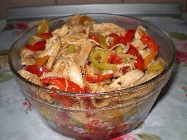Рецепт: "Курица Хе"