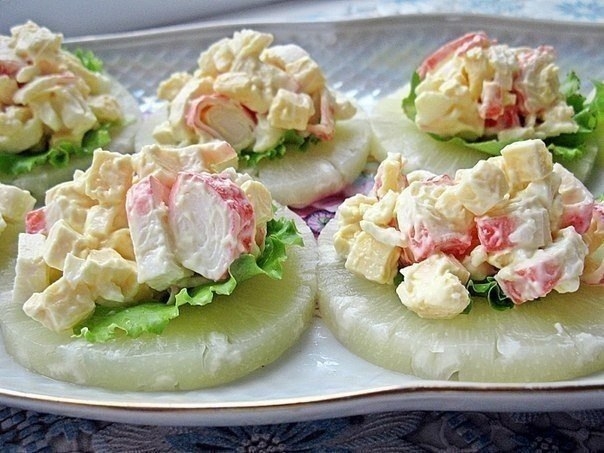 Рецепт: Ананасовая закуска Рецепт: Ананасовая закуска