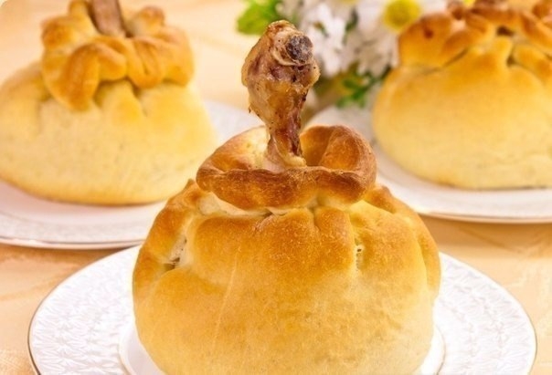 Рецепт: Куриные ножки в мешочке Рецепт: Куриные ножки в мешочке