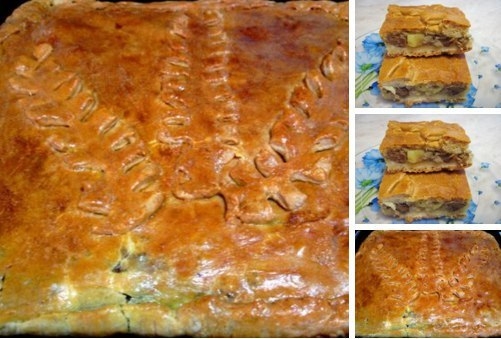 Этот пирог заменит собою целый обед — он сытный и вкусный. Куриную печень многие хозяйки готовят оче Этот пирог заменит собою целый обед — он сытный и вкусный. Куриную печень многие хозяйки готовят оче