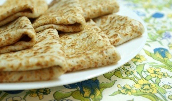 Блинчики заварные.