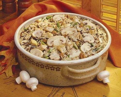 Блюда в пост: плов с грибами Блюда в пост: плов с грибами
