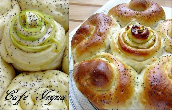 Яблочная булка.