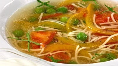 СУПЧИК Куриный с овощами и лапшой
