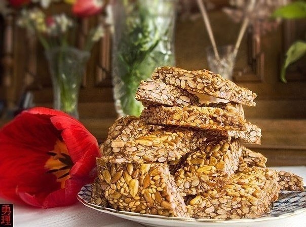 Козинаки с семечками и кунжутом - очень вкусно