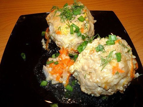 Тефтели мясные с рисом