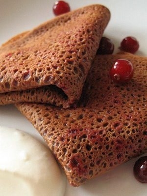 БЛИНЧИКИ ИЗ КАКАО