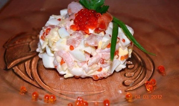 ТОР-10 Обалденно вкусных салатов из рыбы и морепродуктов