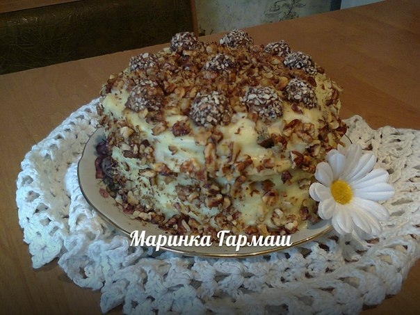 Творожный торт"Нежность".