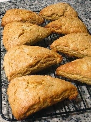 Тыквенные сконы.