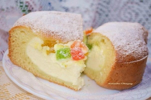 Очень вкусный и не сложный в приготовлении пирог с творогом и цукатами. Очень вкусный и не сложный в приготовлении пирог с творогом и цукатами.