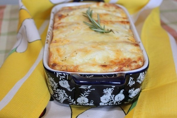 Каннеллони с соусом болоньезе