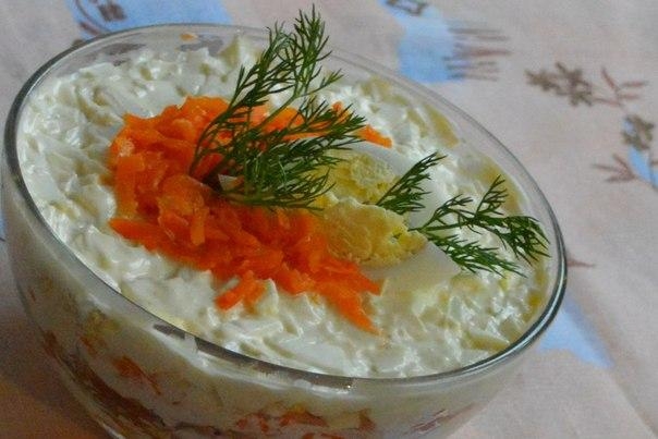 Салат с копченым лососем! Салат с копченым лососем!