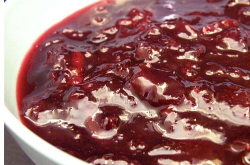 Варенье из черешни с апельсином и яблоком