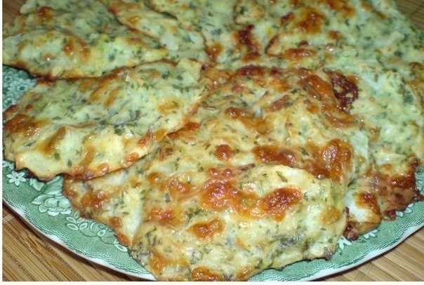 Оладьи из капусты с сыром из духовки"