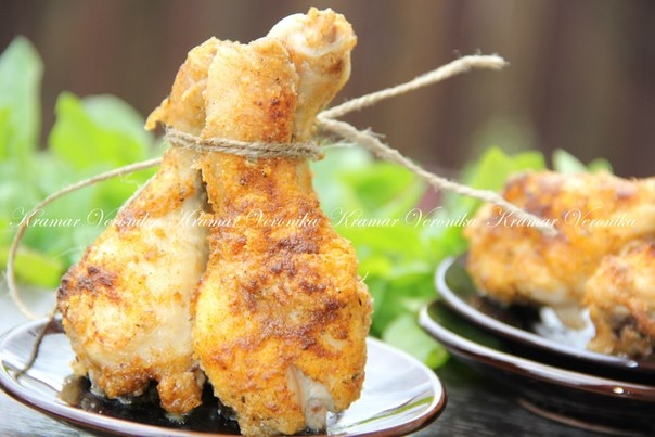 Хрустящая курица.