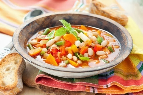 Итальянский суп "Минестроне" - это просто и вкусно!