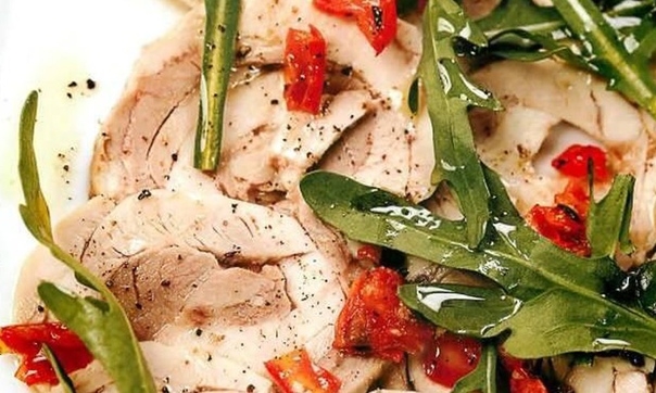 Куриные рулеты с чесноком