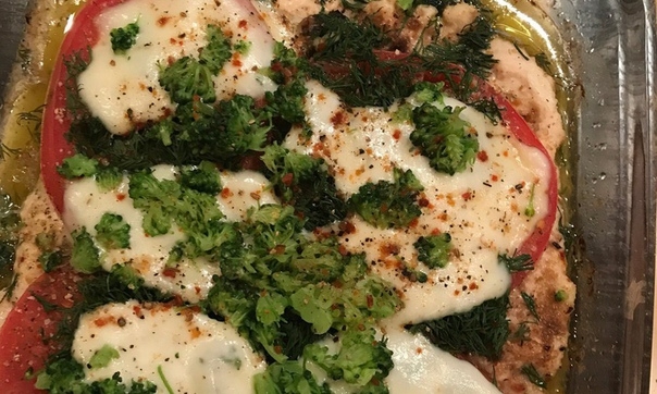 Пицца на мясном корже