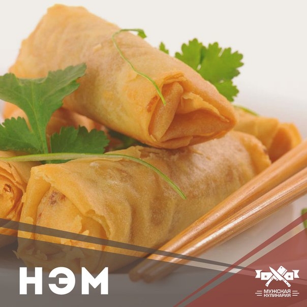 НЭМ с начинкой из мяса и овощей НЭМ с начинкой из мяса и овощей