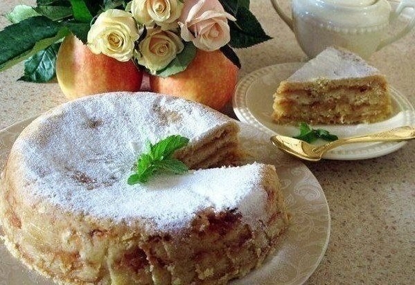 "Яблочный торт"