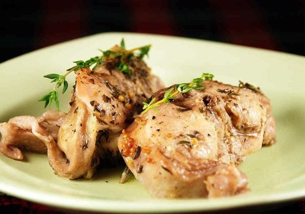 Мясо кролика в духовке