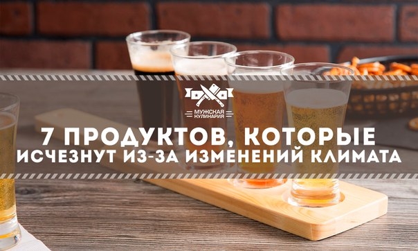 7 продуктов, которые исчезнут из-за изменений климата 7 продуктов, которые исчезнут из-за изменений климата