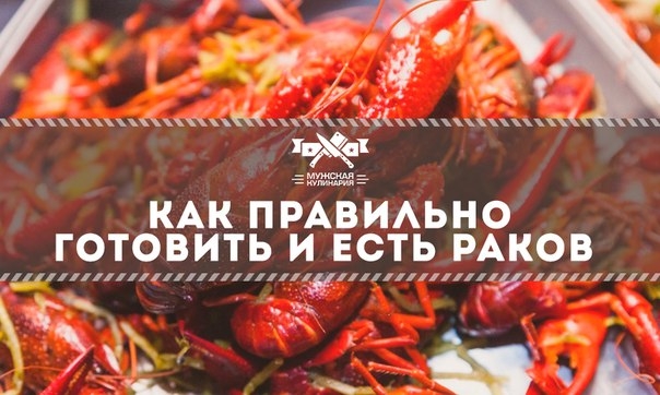 Как правильно готовить и есть раков