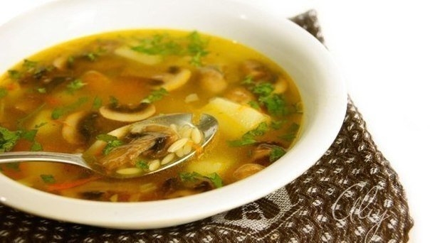 Вкуснейший грибной суп