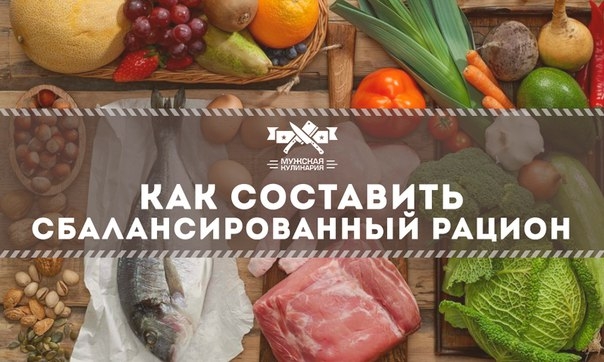 Как составить сбалансированный рацион