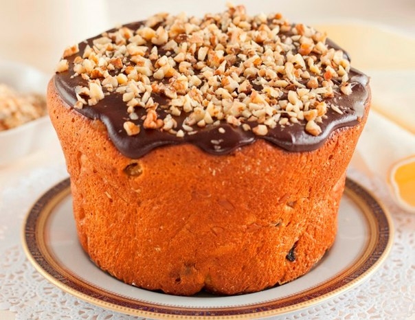 Глазурь для пасхального кулича с сахаром