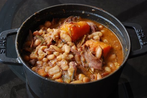 Кассуле с колбасками