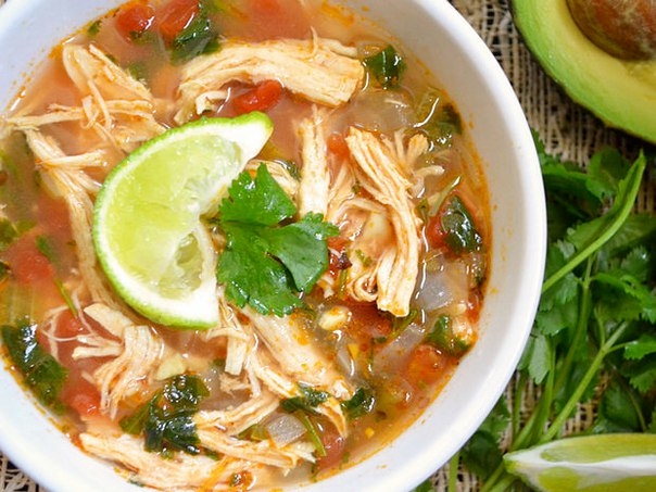 Мексиканский куриный суп Мексиканский куриный суп