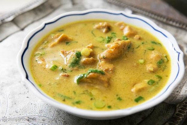 Курица карри с арахисом